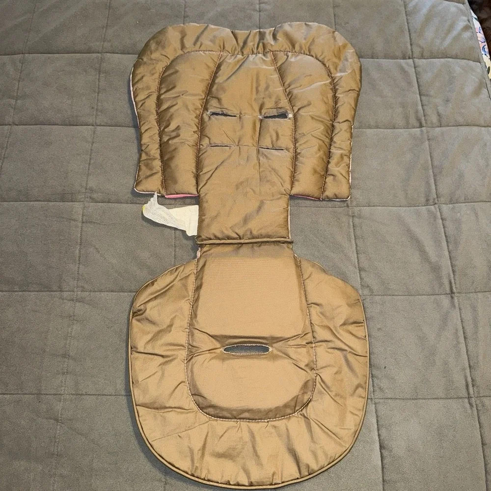 Graco SnugRide Car Seat Pink Brown Insert Support Pad Daphne